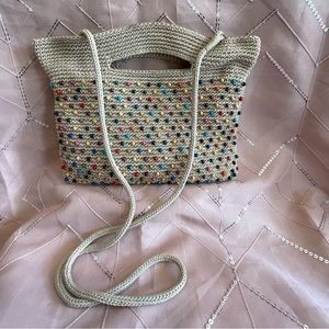 The Sak Multicolor Beaded Crossbody Bag